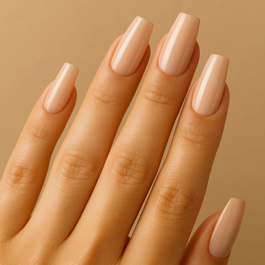 ROSE NUDE - Coffin long
