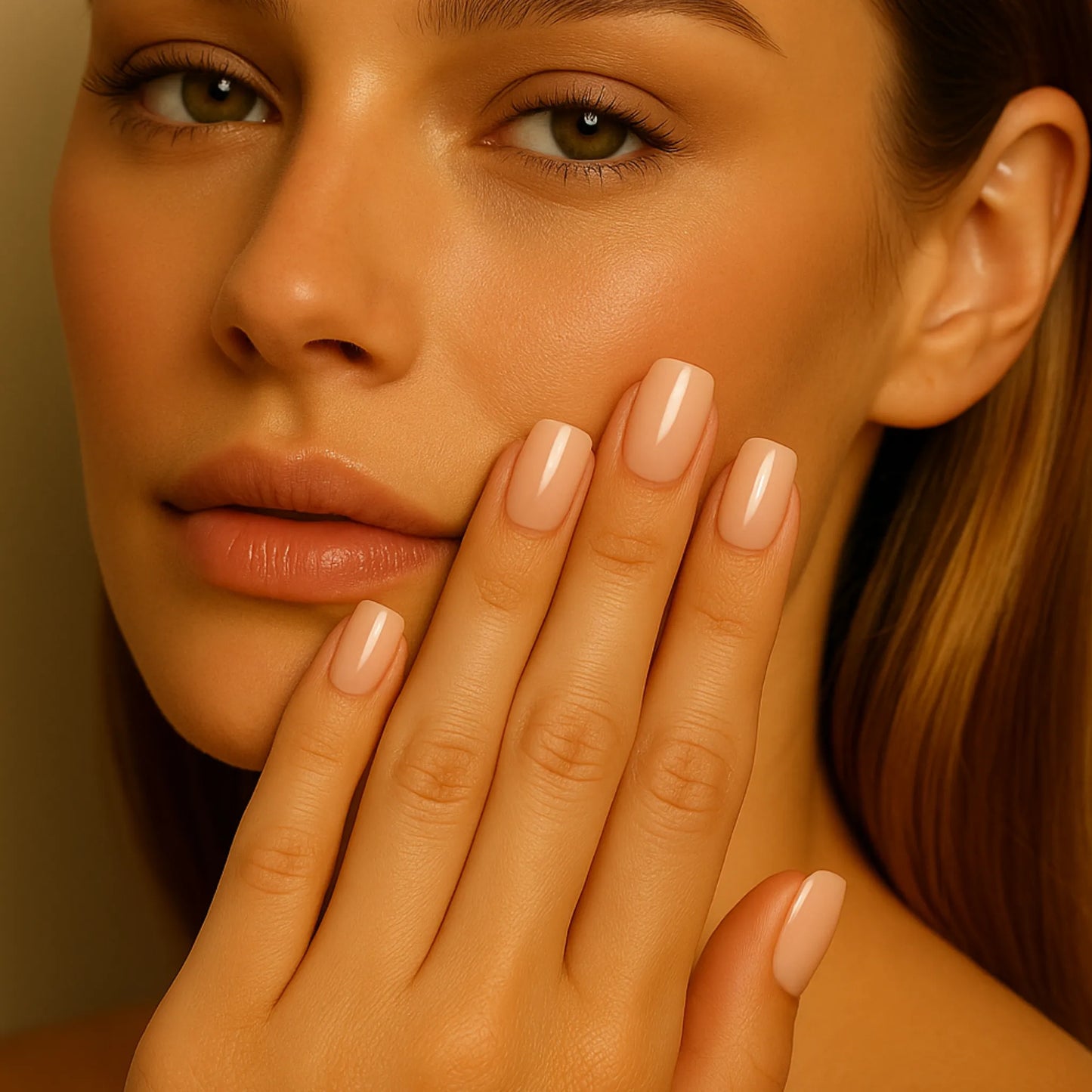 BEIGE NUDE - Square court
