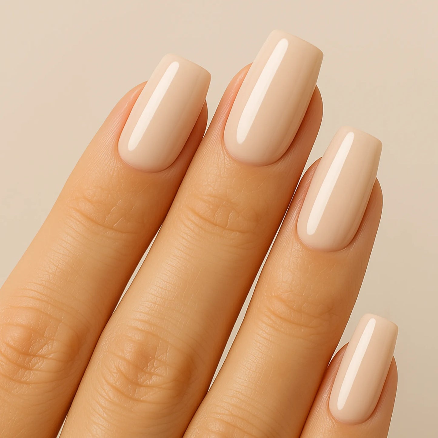 ROSE NUDE - Square long